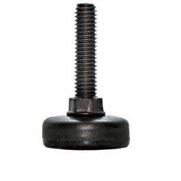 Glide; Base is 3/8" x 1"; Threaded Stem (1/2"-13TPI x2"); Black Poly Base with base nut; non-swiveling (Item #87414) Glide; Base is 3/8" x 1"; Threaded Stem (1/2"-13TPI x2"); Black Poly Base with base nut; non-swiveling (Item #87414)