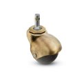 (image for) Caster; Spher; Swiv; 2"; Polyolefin; Grip Ring; 7/16x1-7/16; Antique; Plain bore Brng; Wgt Cap: 80# (Item #69788)