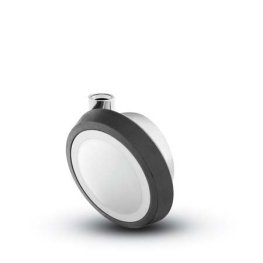 Caster; Ball; Swivel; 3"; Rubber; Hard; Stemless; Chrome; Reg or Bright; Acetyl/ Resin Brng; 100# (Receives Shepherd 3/8" x 1-3/4" long stem) (Item #69602) Caster; Ball; Swivel; 3"; Rubber; Hard; Stemless; Chrome; Reg or Bright; Acetyl/ Resin Brng; 100# (Receives Shepherd 3/8" x 1-3/4" long stem) (Item #69602)