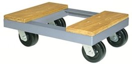 Dollies; 24" L x 18" W x 7-1/2" H; Metal (1-/4" Angle Steel Frame); Hardwood Contact Boards; 5" x 2" Phenolic Swivel Casters; Roller Brngs 3000# (Item #87658) Dollies; 24" L x 18" W x 7-1/2" H; Metal (1-/4" Angle Steel Frame); Hardwood Contact Boards; 5" x 2" Phenolic Swivel Casters; Roller Brngs 3000# (Item #87658)