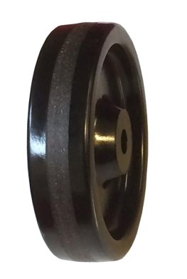 Wheel; 3" x 1-1/4"; Phenolic; Plain bore; 1/2" Bore; 1-3/8" Hub Length; 300# (Item #88092)