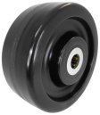 Wheel; 6" x 2"; Phenolic; Roller Brng; 1/2" Bore; 2-7/16" Hub Length; 1200# (Item #89144)