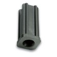 Caster Socket (Square); Grip Ring: 0.892" O.D. x 7/16" I.D.; fits connectors up to 1-1/2" long. For 1" 16ga square tubing or 61/64" I.D. Round tubing. (Item #89261)
