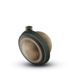 Caster; Ball; Swivel; 3"; Rubber; Hard; Stemless; Antique; Acetyl/ Resin Brng; 100# (Receives Shepherd 3/8" x 1-3/4" long stem) (Item #69596) Caster; Ball; Swivel; 3"; Rubber; Hard; Stemless; Antique; Acetyl/ Resin Brng; 100# (Receives Shepherd 3/8" x 1-3/4" long stem) (Item #69596)