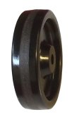 Wheel; 5" x 1-1/2"; Phenolic; Plain bore; 1/2" Bore; 1-5/8" Hub Length; 450# (Item #88211)