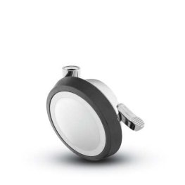 Caster; Ball; Swivel; 3"; Rubber; Hard; Stemless; Chrome; Bright; Acetyl/ Resin Brng; 100#; Pedal Lock; Wheel (Receives Shepherd 3/8" x 1-3/4" long stem) (Item #69601) Caster; Ball; Swivel; 3"; Rubber; Hard; Stemless; Chrome; Bright; Acetyl/ Resin Brng; 100#; Pedal Lock; Wheel (Receives Shepherd 3/8" x 1-3/4" long stem) (Item #69601)