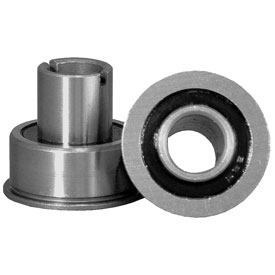 Bearing; 1-3/16" x 1-1/4"; Stainless Sealed Prec BB; 1/2" Bore; Flanged (not recommended for metal core wheels) (Item #88590) Bearing; 1-3/16" x 1-1/4"; Stainless Sealed Prec BB; 1/2" Bore; Flanged (not recommended for metal core wheels) (Item #88590)