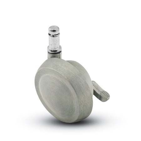 Caster; Ball; Swivel; 2-1/2; Metal/ Zinc; Grip Ring; 7/16x7/8; Satin Chrome; Acetyl/ Resin Brng; 100#; Pedal Lock; Wheel (Item #69183) Caster; Ball; Swivel; 2-1/2; Metal/ Zinc; Grip Ring; 7/16x7/8; Satin Chrome; Acetyl/ Resin Brng; 100#; Pedal Lock; Wheel (Item #69183)