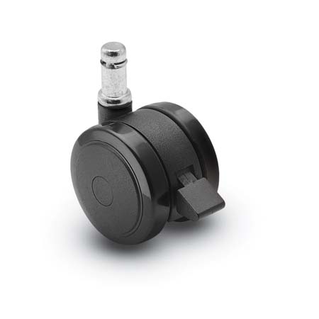Caster; Twin; Swivel; 2" (50mm); Thermoplastized Rubber (Black); Grip Ring; 7/16x1-7/16; Black; Rivet; 75#; Pedal Lock; Wheel (Item #68058) Caster; Twin; Swivel; 2" (50mm); Thermoplastized Rubber (Black); Grip Ring; 7/16x1-7/16; Black; Rivet; 75#; Pedal Lock; Wheel (Item #68058)