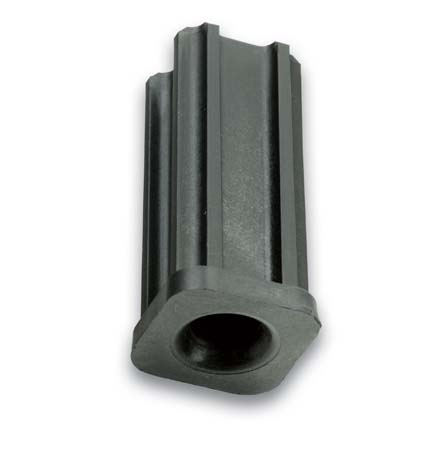 Caster Socket (Square); Grip Ring: 0.892" O.D. x 7/16" I.D.; fits connectors up to 1-1/2" long. For 1" 16ga square tubing or 61/64" I.D. Round tubing. (Item #89261) Caster Socket (Square); Grip Ring: 0.892" O.D. x 7/16" I.D.; fits connectors up to 1-1/2" long. For 1" 16ga square tubing or 61/64" I.D. Round tubing. (Item #89261)