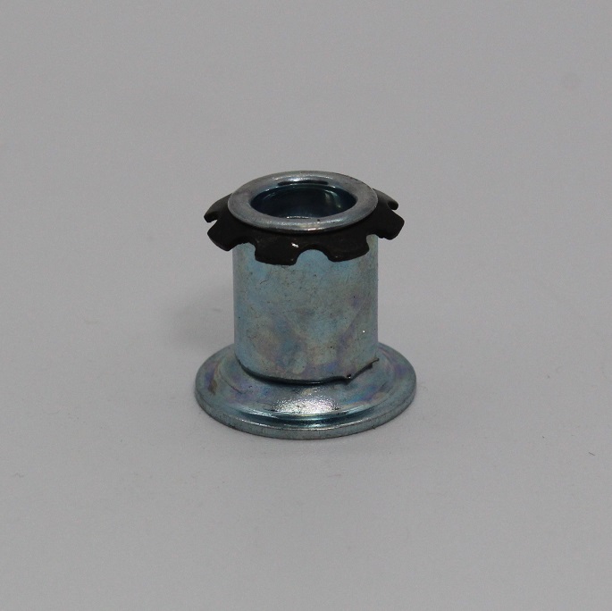 Socket; 1/2" OD (fits 5/8" OD 16 ga Tubing); Steel Spring Retention Threaded Stem Receiver; accepts 1/4"-20TPI Stem; Round (Being discontinued) (Item #88241) Socket; 1/2" OD (fits 5/8" OD 16 ga Tubing); Steel Spring Retention Threaded Stem Receiver; accepts 1/4"-20TPI Stem; Round (Being discontinued) (Item #88241)