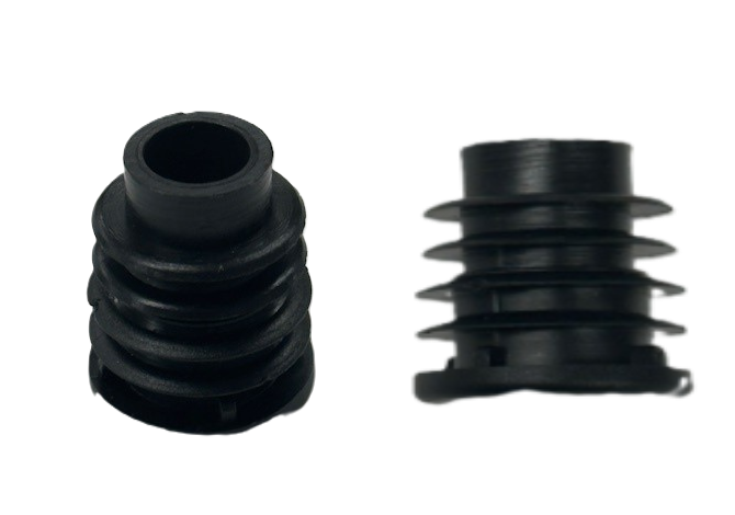 Socket; Grip Ring: .963" O.D. x 7/16". Plastic (dark); for 1" Round tubing; 18 ga; fits 7/16" connectors up to 1-1/4" long (S-R100D-16) (Item #87563) Socket; Grip Ring: .963" O.D. x 7/16". Plastic (dark); for 1" Round tubing; 18 ga; fits 7/16" connectors up to 1-1/4" long (S-R100D-16) (Item #87563)