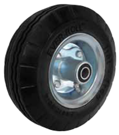 Wheel; 12" x 3-1/2"; Pneumatic (Black); Ball Brng; 1/2" Bore; 4-1/4" Hub Length; 450#; Centered Bolted Hub; Sawtooth Tread (4.10/3.50-6) (Item #88372) Wheel; 12" x 3-1/2"; Pneumatic (Black); Ball Brng; 1/2" Bore; 4-1/4" Hub Length; 450#; Centered Bolted Hub; Sawtooth Tread (4.10/3.50-6) (Item #88372)