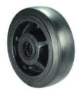 Wheel; 8 x 2; Rubber on Glass/Nylon; Roller Brng; 500#; 3/4 Bore; 2-3/16 Hub Length (Item #89671) Wheel; 8 x 2; Rubber on Glass/Nylon; Roller Brng; 500#; 3/4 Bore; 2-3/16 Hub Length (Item #89671)