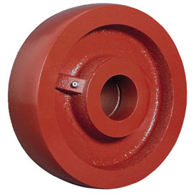 Wheel; 5" x 2"; Steel (Crowned Ductile); Roller Brng; 5/8" Bore; 2-7/16" Hub Length; 1500# (Item #87832)