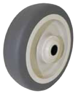 Wheel; 8" x 1-1/2"; PolyU on PolyO (Gr/Bg); Ball Brng; 3/4" Bore; 2-1/8" Hub Length; 600# (Item #89041) Wheel; 8" x 1-1/2"; PolyU on PolyO (Gr/Bg); Ball Brng; 3/4" Bore; 2-1/8" Hub Length; 600# (Item #89041)