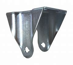 Yoke; Rigid; 3-1/2" x 1-1/4"; Top Plate (2-3/8"x3-5/8"; holes: 1-3/4"x2-7/8" slotted to 3"; 5/16" bolt); Zinc; 3/8" Bore; 1-9/16" Hub Length; 350# (Item #88751)