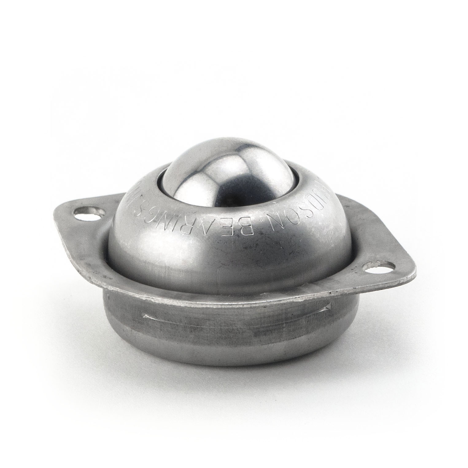 Ball Transfer; Low Profile; 1" Stainless Steel ball; Flange (2-1/8"x2-3/4": two holes: 2-3/16" apart); Carbon Steel housing; 75#; Low 3/4" inch profile (Item #88805) Ball Transfer; Low Profile; 1" Stainless Steel ball; Flange (2-1/8"x2-3/4": two holes: 2-3/16" apart); Carbon Steel housing; 75#; Low 3/4" inch profile (Item #88805)