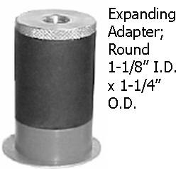 (image for) Caster; Swivel; 3" x 1-1/4"; PolyU on PolyO (Gray); Expandable Adapter; ; for 1-1/8" I.D. x 1-1/4" O.D. tubing; Zinc; Precision Ball Brng; 25#; Dust Cover (Mtl) (Item #64882)